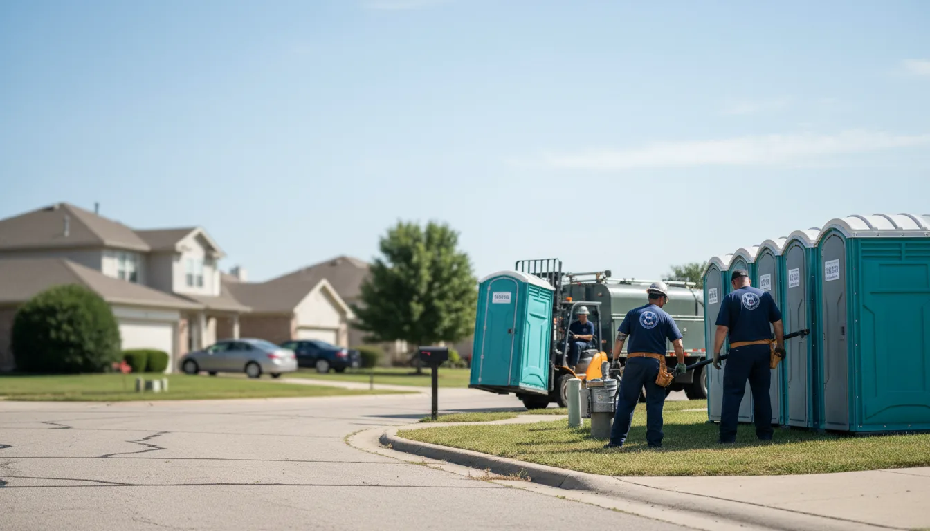 Porta Potty Rental in Lanark, IL near me
